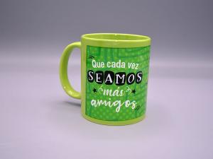 Mugs recuadro rojo y verde